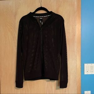 Victoria’s Secret Black Mesh Jacket